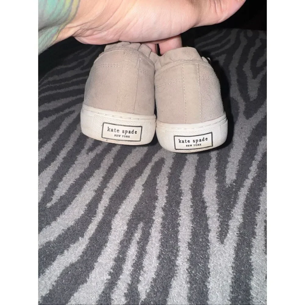Kate Spade lance ruffle sneakers size 9.5